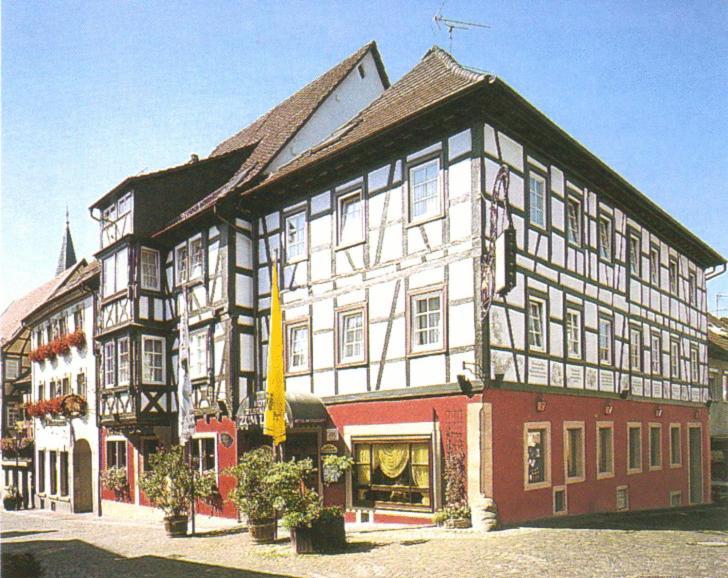 Hotel Zum Lamm Gundelsheim  Eksteriør bilde